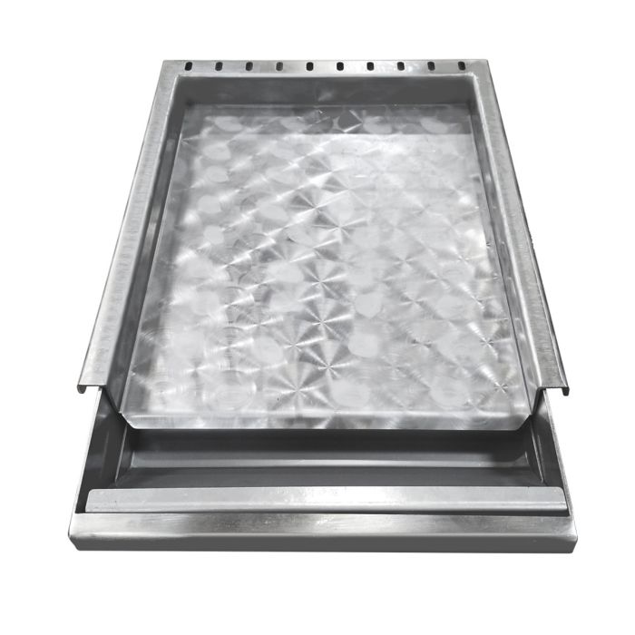 stainless steel griddle cover