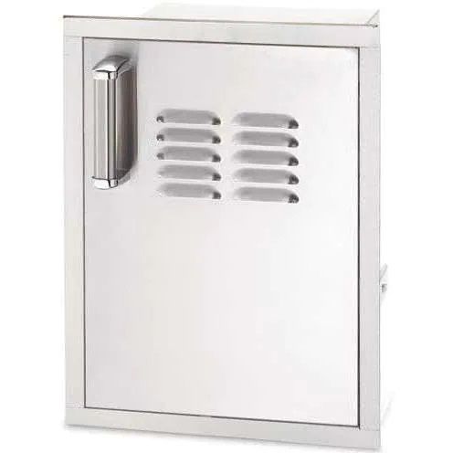 Fire Magic Premium Flush 14-Inch Right-Hinged Soft Close Louvered