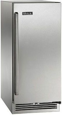 Perlick 24 Signature Series Outdoor Refrigerator - HP24RO, Right Hinge / Stainless Steel Solid Door