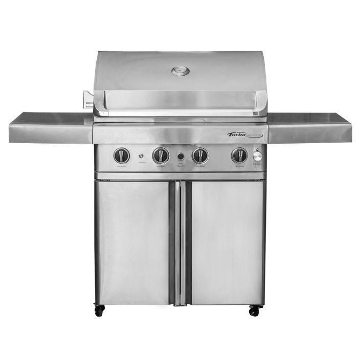 Barbeques Galore Turbo Elite 32inch 4Burner Freestanding Stainless