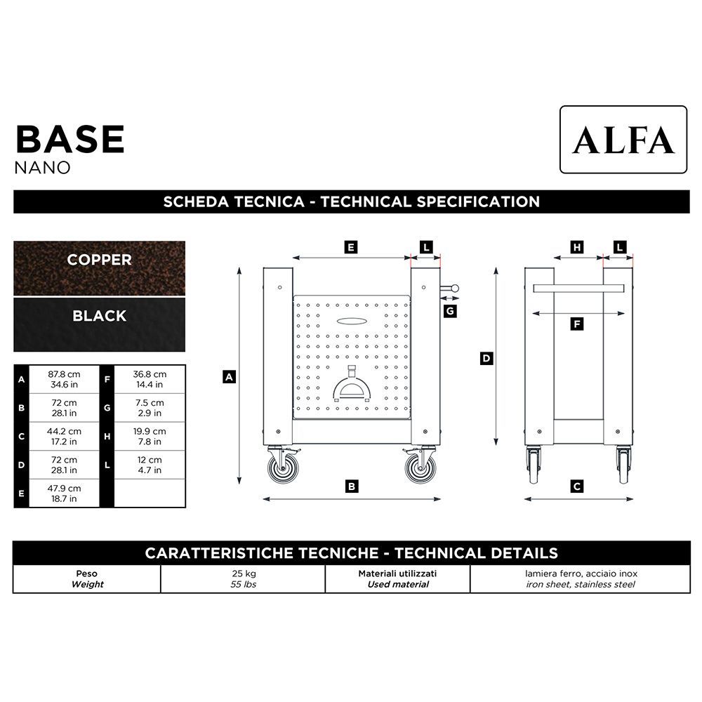 Alfa Nano Base Copper - BF-ONE-RAM | The Market Place